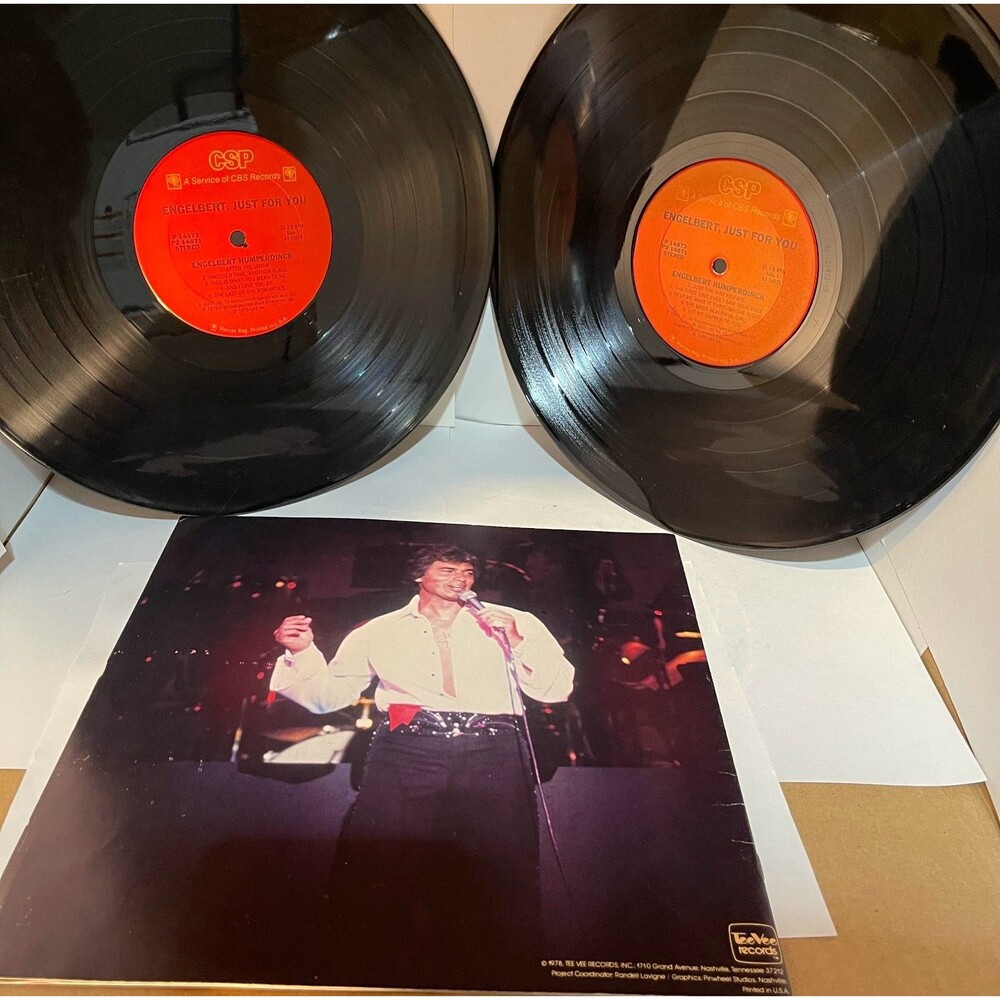 Engelbert Humperdinck Just For You Vinyl Record Album LP CSP Records 1979 - Picture 2 of 4